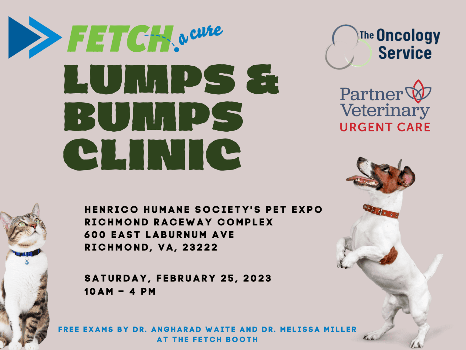 Fetch Bumpy Fetch Lumps and Bumps Clinic | FETCH a Cure